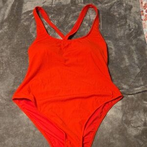 Xhilaration Bright Red Kids One Piece Bodysuit